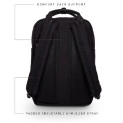 Doughnut Macaroon Large Cordura Black Series Backpack -Doughnut Doughnut Macaroon Large Cordura Black Series Backpack Black 5 1 1a901c0c e8da 4bcc 9bdd 6924a44dbe02