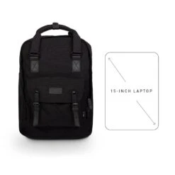 Doughnut Macaroon Large Cordura Black Series Backpack -Doughnut Doughnut Macaroon Large Cordura Black Series Backpack Black 9 1 18750c3e 9c00 4aa6 b0ad fd71d11432b4