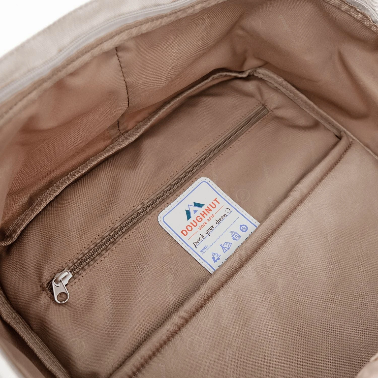 Doughnut Macaroon Large Happy Camper Series Backpack 11 Doughnut Macaroon Large Happy Camper Series Backpack - Image 9