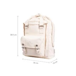 Doughnut Macaroon Mini Drawstring Organic Cotton Series Backpack -Doughnut Doughnut Macaroon Mini Drawstring Organic Cotton Series Backpack Beige 4 1 0c7e510c 8a1f 4f7d a3c1 95148c48853c