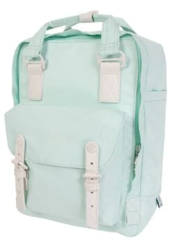 Monet Series Macaroon Backpack In Light Aqua 8 Monet Series Macaroon Backpack In Light Aqua -Doughnut Doughnut Officials D010MN 000172 F Monet Series Light Aqua Macaroon Rave Festival Backpack AQU s
