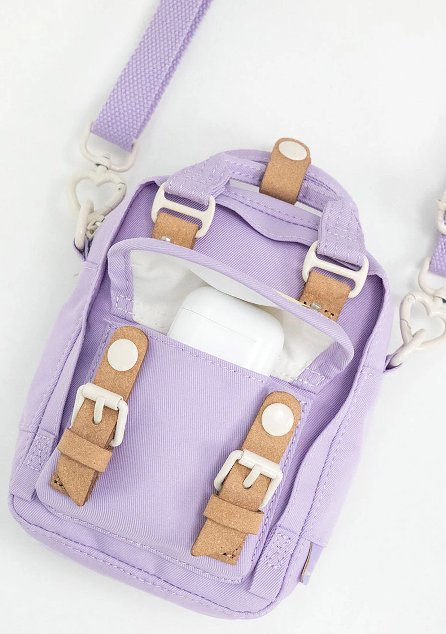 Kaleido Series Macaroon Tiny Crossbody Bag In Wisteria 7 Kaleido Series Macaroon Tiny Crossbody Bag In Wisteria - Image 5