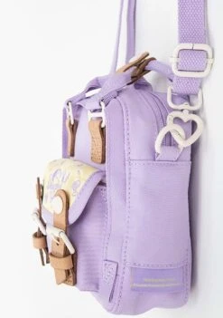 Kaleido Series Macaroon Tiny Crossbody Bag In Wisteria -Doughnut Doughnut Officials D226KD 000137 F Kaleido Series Macaroon Tiny Rave Cute Crossbody Bags LAV s 1