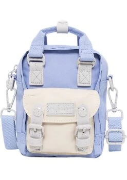 Doughnut -Doughnut Doughnut Officials D226MN 136008 F Monet Series Iris Purple Stone Macaroon Tiny Rave Cute Crossbody Bags BSTN