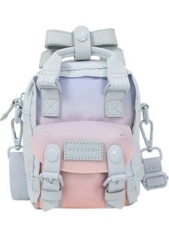 Doughnut -Doughnut Doughnut Officials D226SRB 0073 F Sky x Ribbon Series Blue Lotus Macaroon Tiny Rave Cute Crossbody Bags BLU