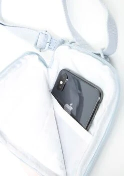 Sky Series Gleam Phone Bag In Blue Lotus -Doughnut Doughnut Officials D257SK 0073 F Sky Series Gleam Phone Rave Cute Crossbody Bags BLU d 1