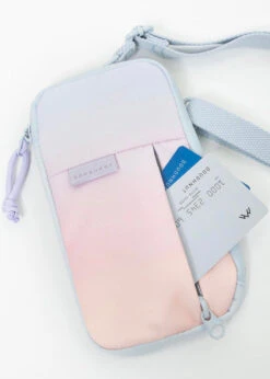 Sky Series Gleam Phone Bag In Blue Lotus -Doughnut Doughnut Officials D257SK 0073 F Sky Series Gleam Phone Rave Cute Crossbody Bags BLU d3