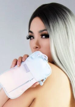 Sky Series Gleam Phone Bag In Blue Lotus