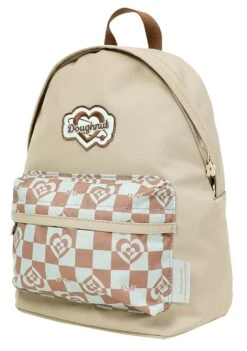 Kaleido Series Plus One Mini Backpack In Mushroom Checked -Doughnut Doughnut Officials D349KD 000195 F Kaleido Series Plus One Mini Rave Festival Backpack MUS s