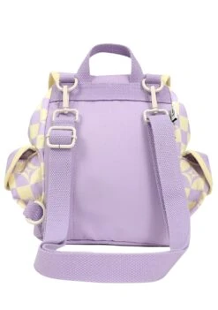 Kaleido Series Lighthouse Convertible Mini Backpack In Buttery Checked -Doughnut Doughnut Officials D364KD 000194 F Kaleido Series Lighthouse Convertible Mini Rave Festival Backpack BUT b 1