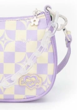 Kaleido Series Priestess Crossbody Bag In Buttery Checked 17 Kaleido Series Priestess Crossbody Bag In Buttery Checked -Doughnut Doughnut Officials D366KD 000194 F Kaleido Series Priestess Rave Cute Crossbody Bags BUT d3