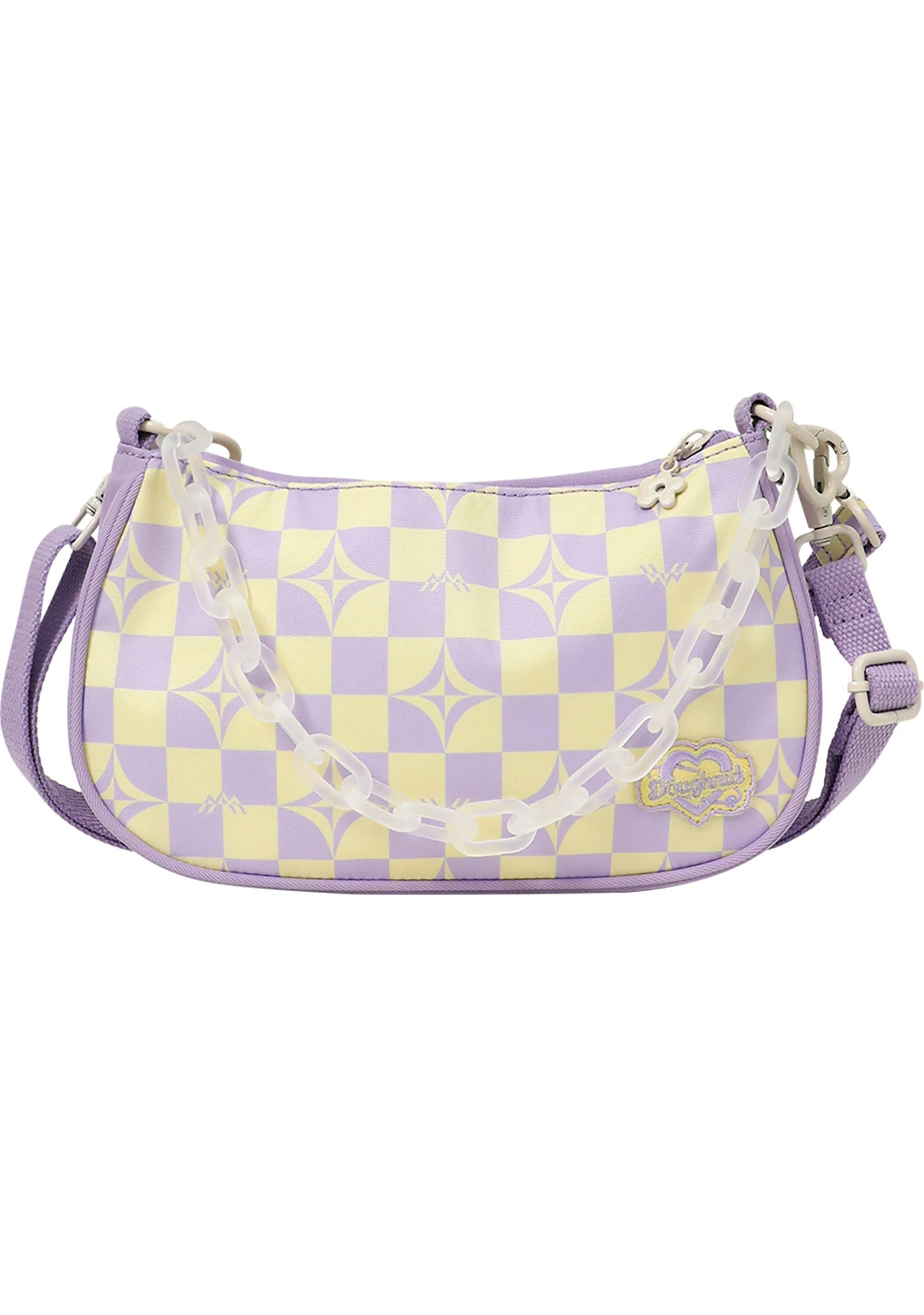 Kaleido Series Priestess Crossbody Bag In Buttery Checked 4 Kaleido Series Priestess Crossbody Bag In Buttery Checked - Image 2