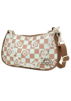 Kaleido Series Priestess Crossbody Bag In Mushroom Checked 8 Kaleido Series Priestess Crossbody Bag In Mushroom Checked -Doughnut Doughnut Officials D366KD 000195 F Kaleido Series Priestess Rave Cute Crossbody Bags MUS s 1