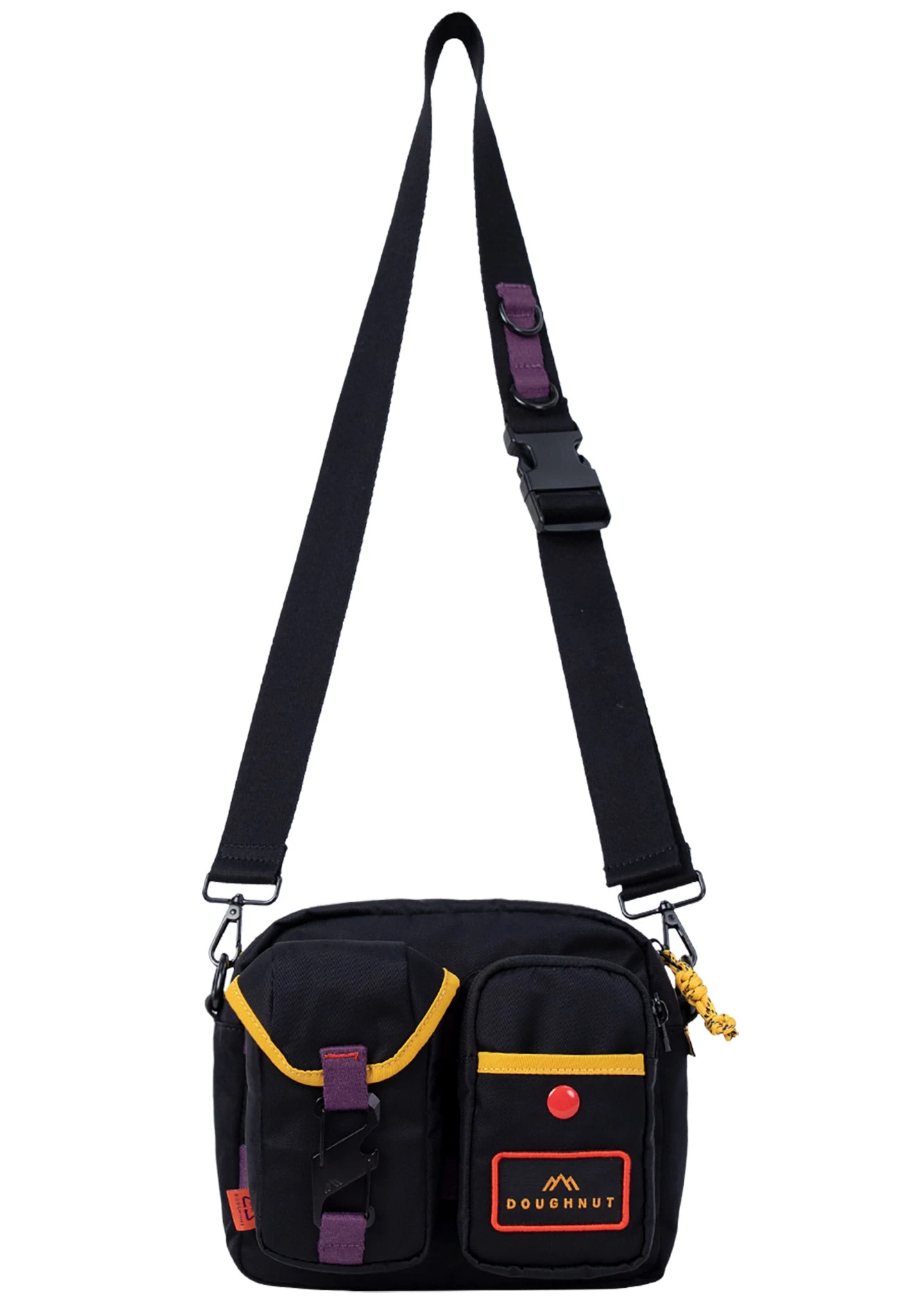 Happy Camper Series Binocular Crossbody Bag In Black 4 Happy Camper Series Binocular Crossbody Bag In Black - Image 2