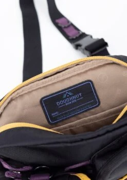 Happy Camper Series Binocular Crossbody Bag In Black 11 Happy Camper Series Binocular Crossbody Bag In Black -Doughnut Doughnut Officials D395HA 0003 F Happy Camper Binocular Rave Cute Crossbody Bags BLK d 1