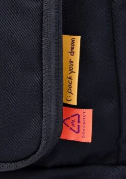 Happy Camper Series Hammock Sling & Backpack In Black -Doughnut Doughnut Officials D396HA 0003 F Happy Camper Hammock Sling Rave Festival Backpack BLK d3 1