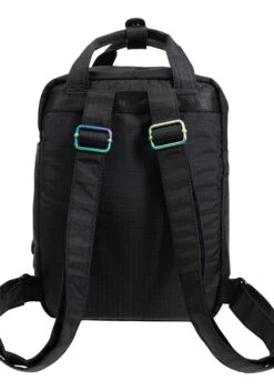 Gamescape Series Macaroon Mini Backpack In Black -Doughnut DoughnutOfficialGamescapeSeriesBlackMacaroonMiniFestivalBackpackBLK b 1