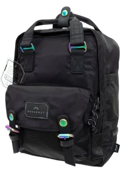 Gamescape Series Macaroon Mini Backpack In Black -Doughnut DoughnutOfficialGamescapeSeriesBlackMacaroonMiniFestivalBackpackBLK s 1