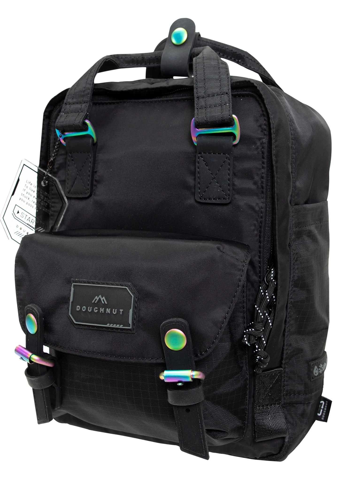 Gamescape Series Macaroon Mini Backpack In Black 5 Gamescape Series Macaroon Mini Backpack In Black - Image 3