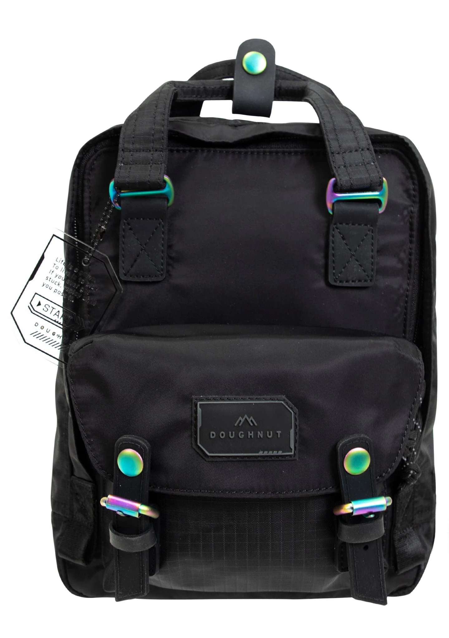 Gamescape Series Macaroon Mini Backpack In Black 4 Gamescape Series Macaroon Mini Backpack In Black - Image 2