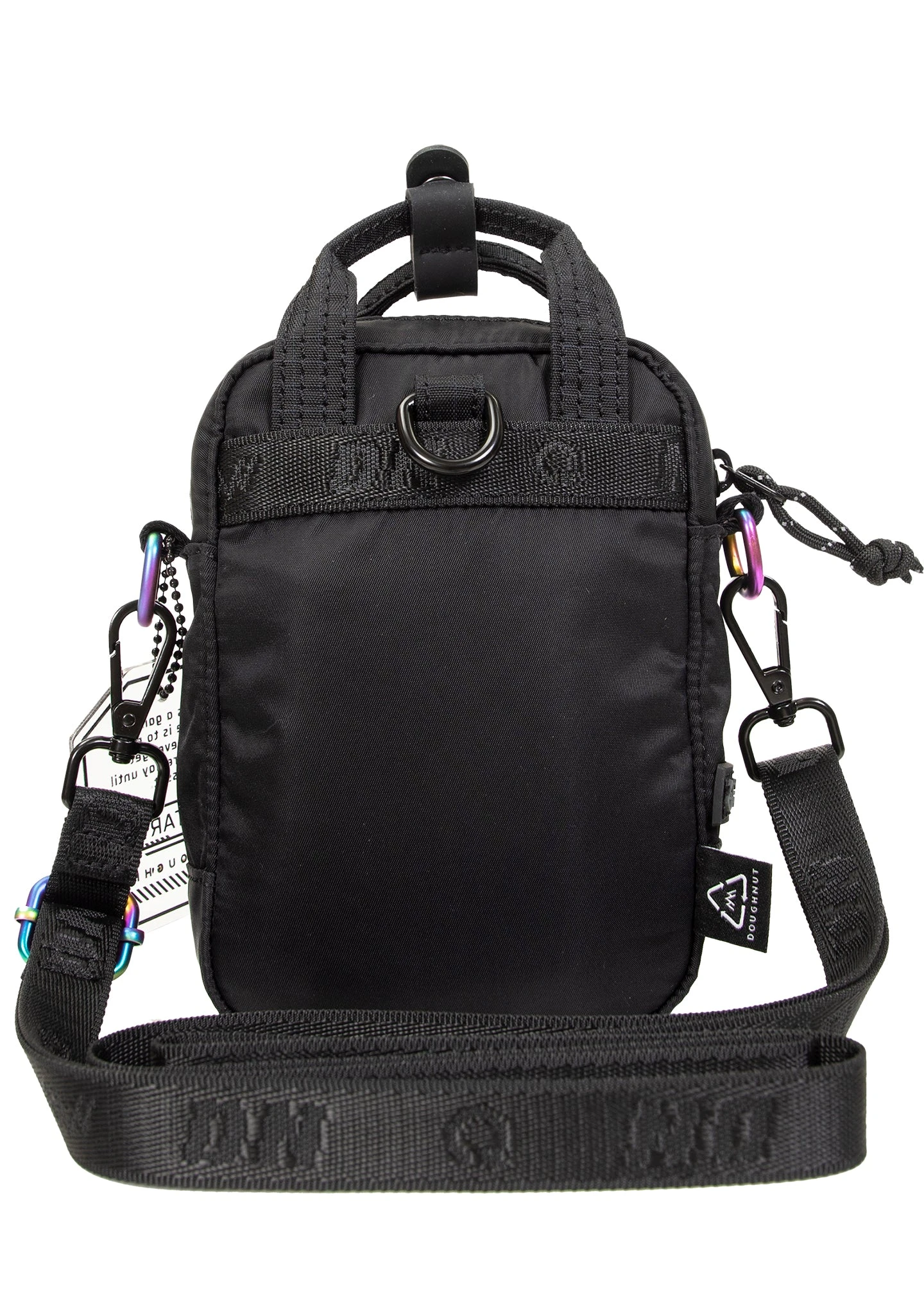 Gamescape Series Macaroon Tiny Crossbody Bag In Black 6 Gamescape Series Macaroon Tiny Crossbody Bag In Black - Image 4