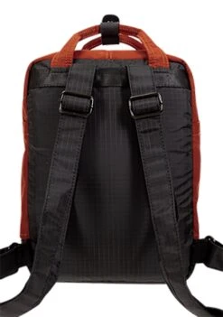 Gamescape Series Macaroon Mini Backpack In Blood Orange -Doughnut DoughnutOfficialGamescapeSeriesBloodOrangeBlackMacaroonMiniFestivalBackpackRBLK b 1