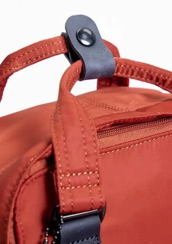 Gamescape Series Macaroon Mini Backpack In Blood Orange -Doughnut DoughnutOfficialGamescapeSeriesBloodOrangeBlackMacaroonMiniFestivalBackpackRBLK d2