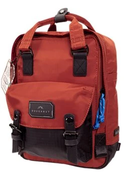 Gamescape Series Macaroon Mini Backpack In Blood Orange -Doughnut DoughnutOfficialGamescapeSeriesBloodOrangeBlackMacaroonMiniFestivalBackpackRBLK s