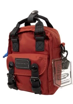 Gamescape Series Macaroon Tiny Crossbody Bag In Blood Orange -Doughnut DoughnutOfficialGamescapeSeriesBloodOrangeBlackMacaroonTinyCuteCrossbodyBagsRBLK s 1