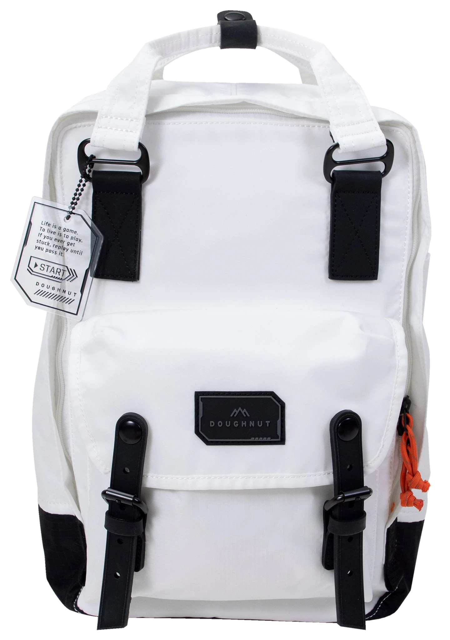 Gamescape Series Macaroon Backpack In White 4 Gamescape Series Macaroon Backpack In White - Image 2