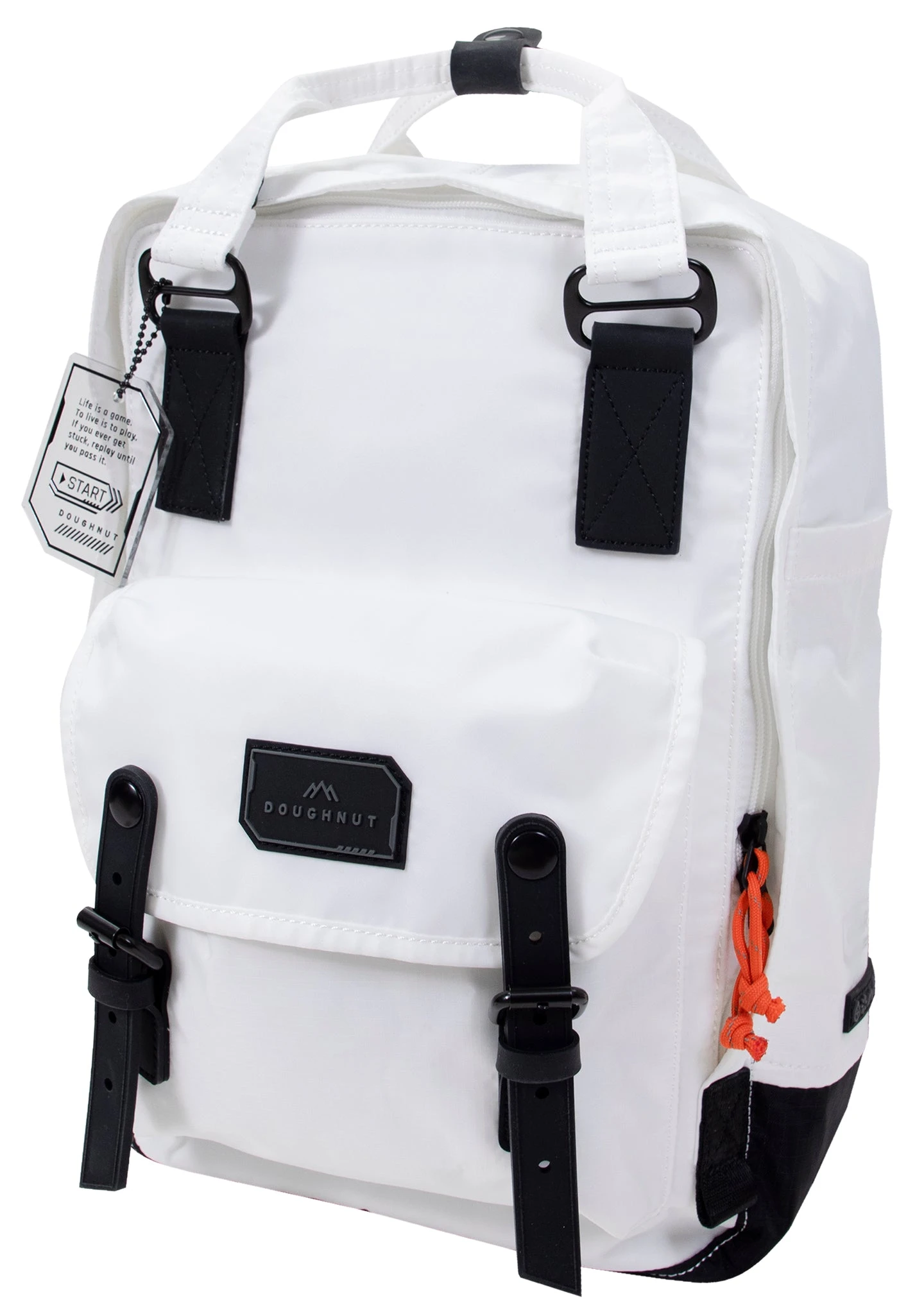 Gamescape Series Macaroon Backpack In White 5 Gamescape Series Macaroon Backpack In White - Image 3