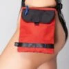 Gamescape Series Teleport Crossbody Bag In Blood Orange -Doughnut DoughnutOfficialGamescapeTeleportBloodOrangeCuteCrossbodyBagsRBLK m 1